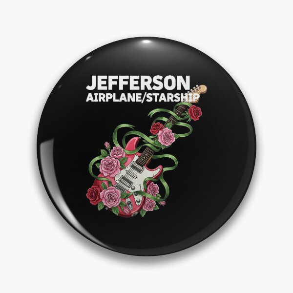 Item preview, Jefferson Airplane Floral Guitar  designed and sold by Marsattacks561.
