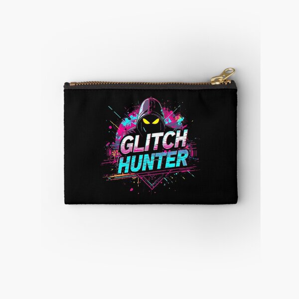 Item preview, Glitch Hunter Masked Gamer Art – Speedrunning Cyberpunk Style designed and sold by PHRASEandSTYLE.