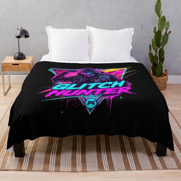 Item preview, Glitch Hunter Neon Gamer Design – Cyberpunk Speedrunning Aesthetic designed and sold by PHRASEandSTYLE.