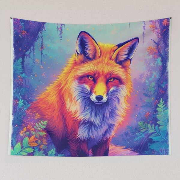 Item preview, Fox of Flame in Forest Dream (V2) designed and sold by SabaMirzique.