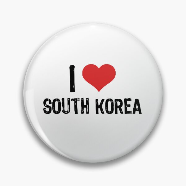Item preview, I Love South Korea designed and sold by The "I Love Everything" Shop.