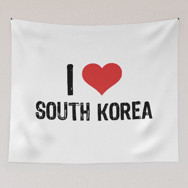 Item preview, I Love South Korea designed and sold by The "I Love Everything" Shop.