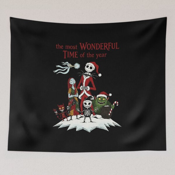 Item preview, The Most Wonderful Time Of The Year Jack Skellington Movie Nightmare Before Christmas  designed and sold by AliHeinze.