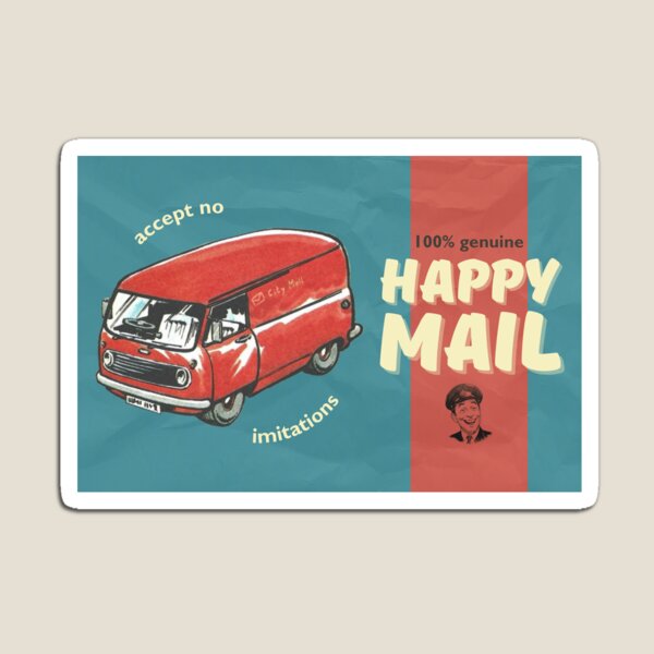Item preview, 100% Genuine Happy Mail / Snail Mail designed and sold by Little Paper Palace.