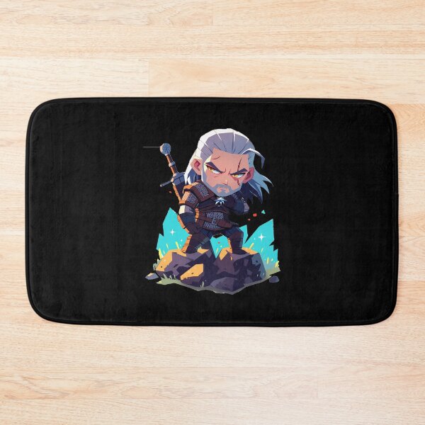 Item preview, Witcher Chibi Monster Hunter Cute Fantasy designed and sold by oellisabaei.