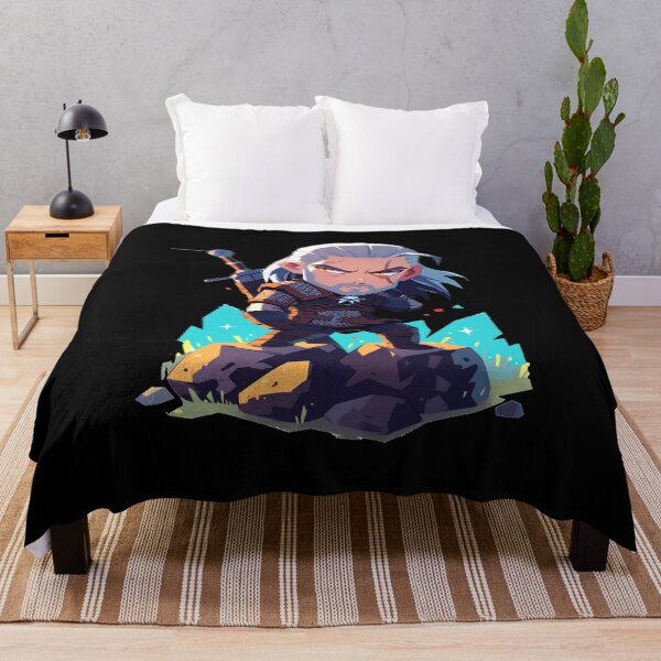 Item preview, Witcher Chibi Monster Hunter Cute Fantasy designed and sold by oellisabaei.
