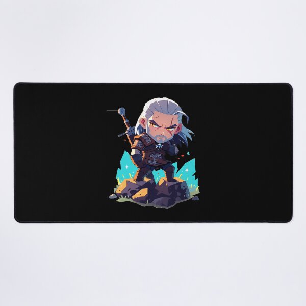 Item preview, Witcher Chibi Monster Hunter Cute Fantasy designed and sold by oellisabaei.