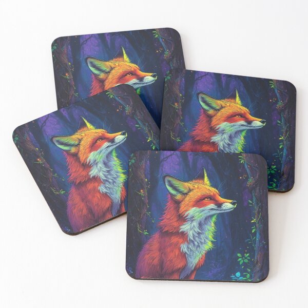 Item preview, Fox of Flame in Forest Dream (V3) designed and sold by SabaMirzique.