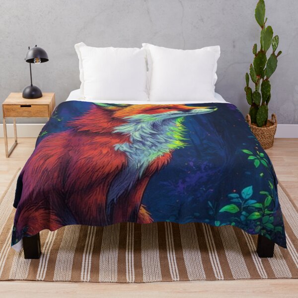 Item preview, Fox of Flame in Forest Dream (V3) designed and sold by SabaMirzique.