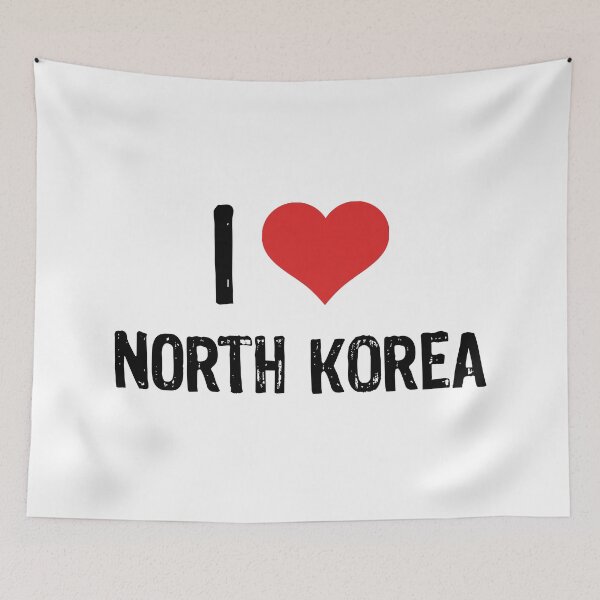 Item preview, I Love North Korea designed and sold by The "I Love Everything" Shop.