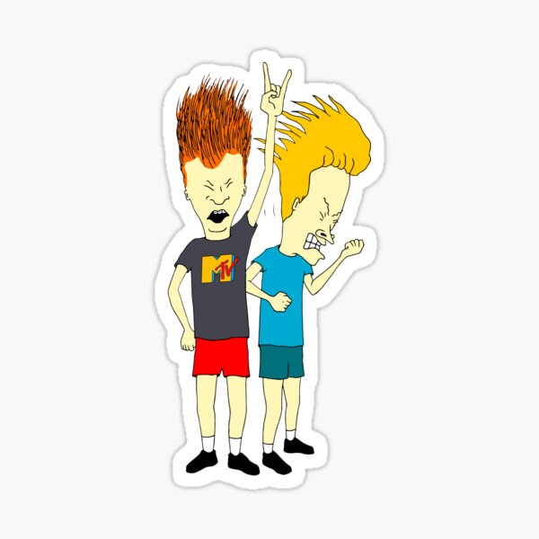 Beavis et Butthead Sticker