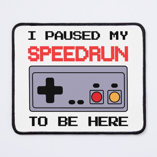 Item preview, I Paused My Speedrun Pixel Controller Design – Retro Gamer Style designed and sold by PHRASEandSTYLE.