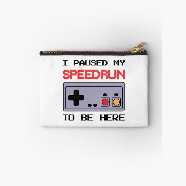 Item preview, I Paused My Speedrun Pixel Controller Design – Retro Gamer Style designed and sold by PHRASEandSTYLE.