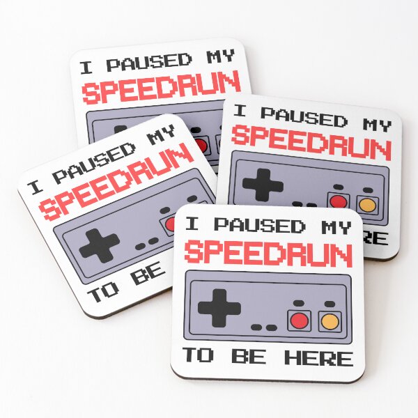 Item preview, I Paused My Speedrun Pixel Controller Design – Retro Gamer Style designed and sold by PHRASEandSTYLE.