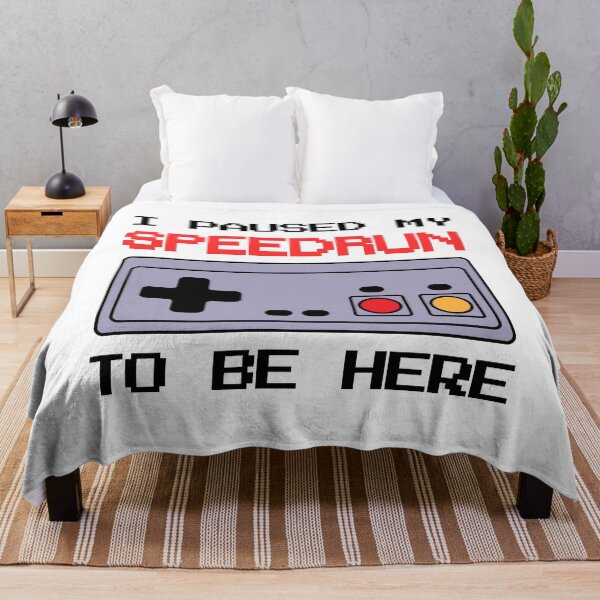 Item preview, I Paused My Speedrun Pixel Controller Design – Retro Gamer Style designed and sold by PHRASEandSTYLE.