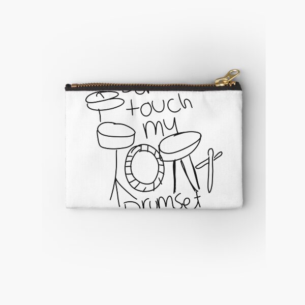Item preview, Don’t Touch My Drum Set | Iconic Comedy Quote Meme designed and sold by StudioSamanthaa.