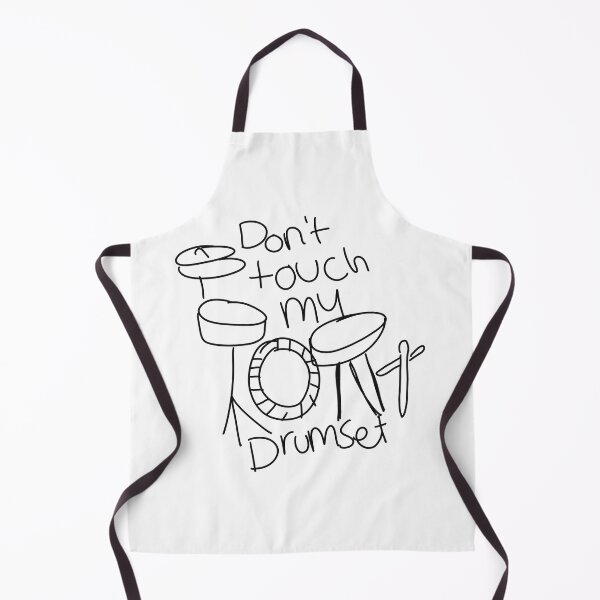 Item preview, Don’t Touch My Drum Set | Iconic Comedy Quote Meme designed and sold by StudioSamanthaa.
