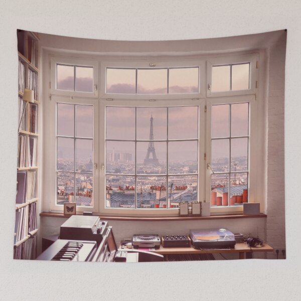Item preview, Eiffel Tower from a Window  designed and sold by assaf.