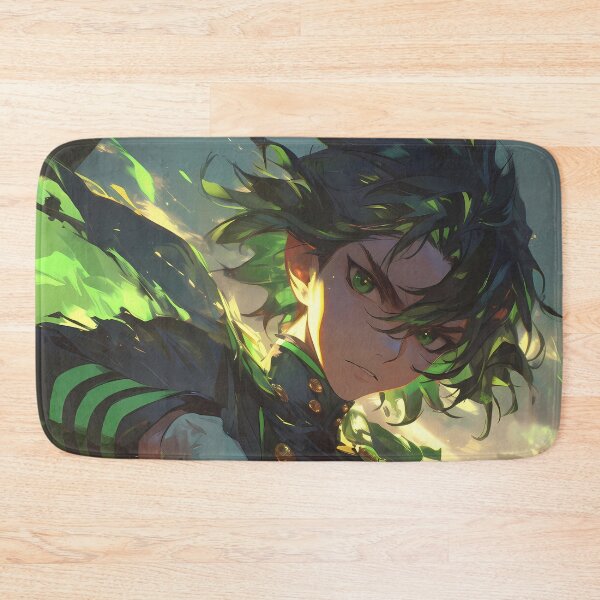 Item preview, Hyakuya Yuuichirou Seraph End Anime Boy Green Power designed and sold by riadjamai.
