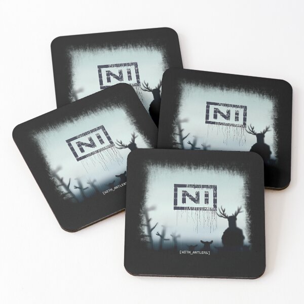 Item preview, Ni Knights With Antlers Album Cover Parody-Music Lovers Humor designed and sold by ArlGoldner6.
