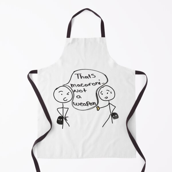 Item preview, That’s Macaroni, Not a Weapon – Funny Chaos Meme Quote Art designed and sold by StudioSamanthaa.