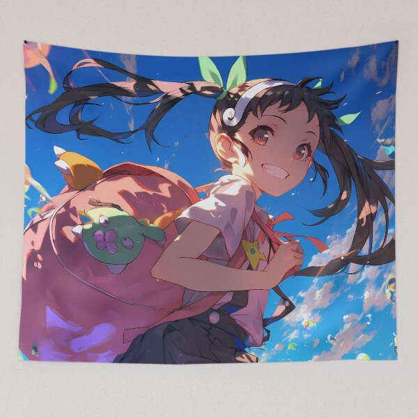 Item preview, Mayoi Hachikuji Bakemonogatari Anime Girl Joyful Run designed and sold by riadjamai.