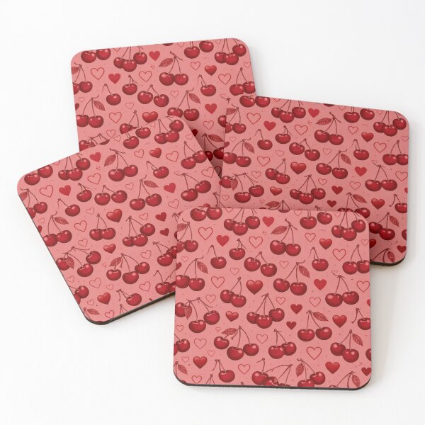 Item preview, Cherry Coquette Pattern designed and sold by ByJuju.