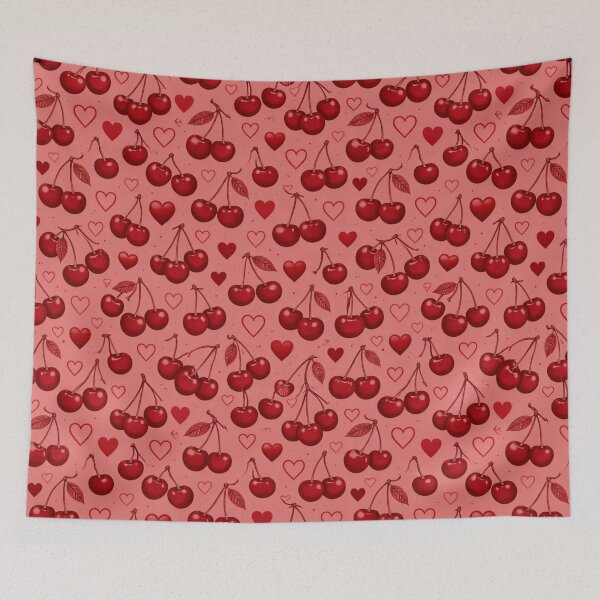 Item preview, Cherry Coquette Pattern designed and sold by ByJuju.