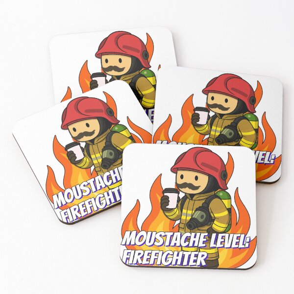 Item preview, Moustache Level: Firefighter designed and sold by Flashover.