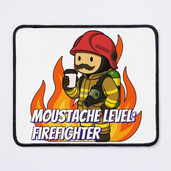 Item preview, Moustache Level: Firefighter designed and sold by Flashover.