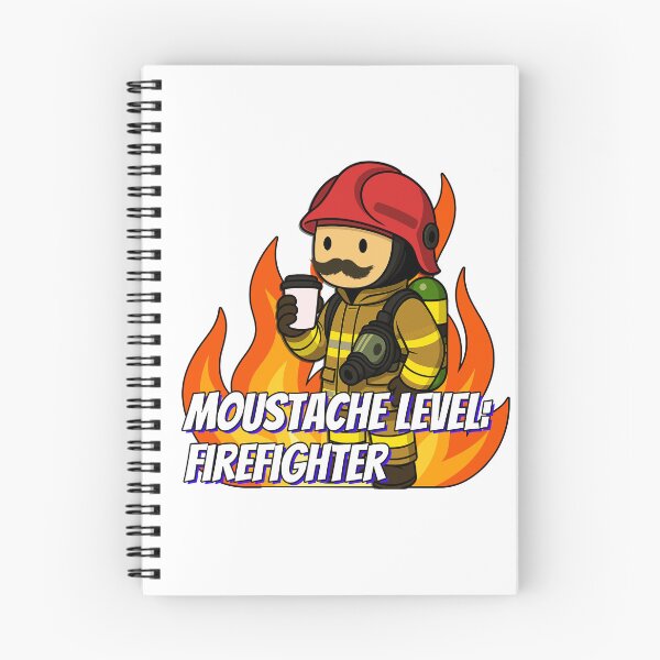 Item preview, Moustache Level: Firefighter designed and sold by Flashover.