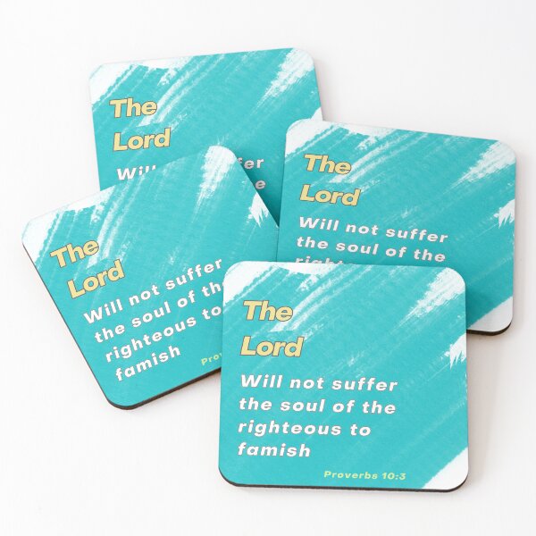 Item preview, Proverbs 10:3 designed and sold by Undonemadenew.