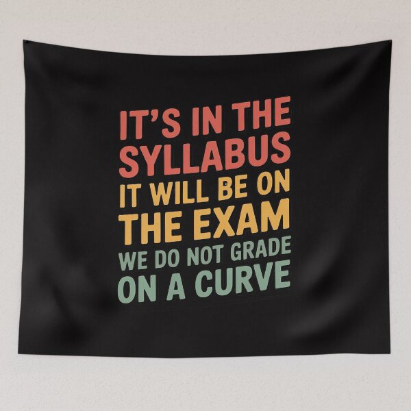 Item preview, Professor Appreciation Teacher Its In The Syllabus designed and sold by jewellmeyers.