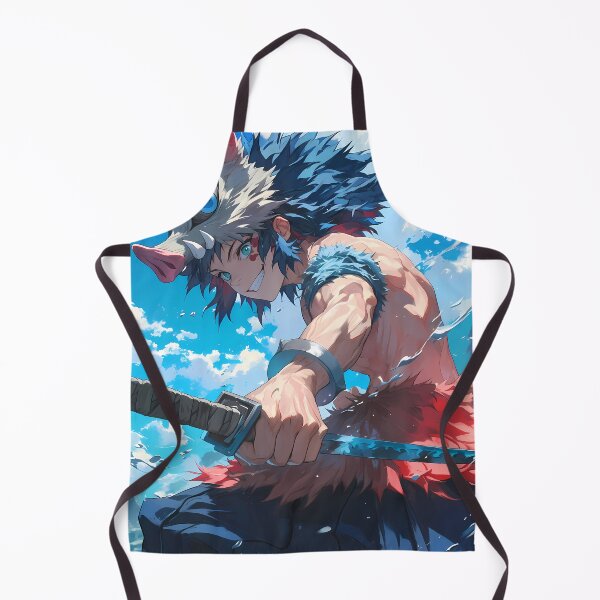 Item preview, Inosuke Hashibira Demon Slayer Anime Wild Water Strike designed and sold by bystudiolereve.
