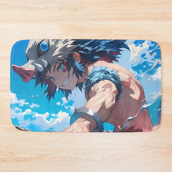 Item preview, Inosuke Hashibira Demon Slayer Anime Wild Water Strike designed and sold by bystudiolereve.