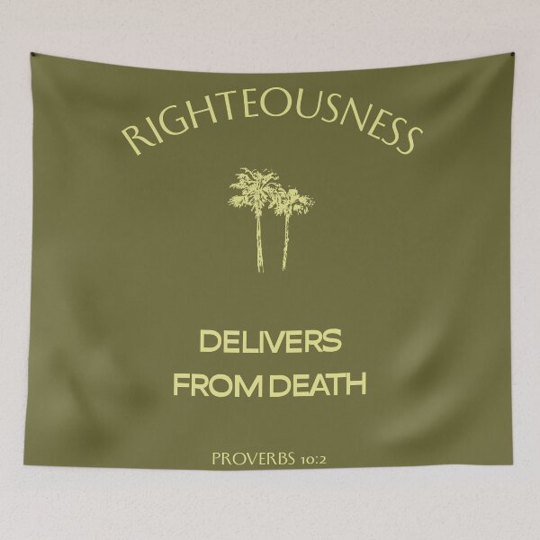 Item preview, Proverbs 10:2 designed and sold by Undonemadenew.