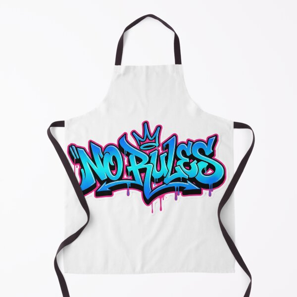 Item preview, Graffiti Tag NO RULES Wildstyle Street Art Aesthetic designed and sold by StickyGuys.