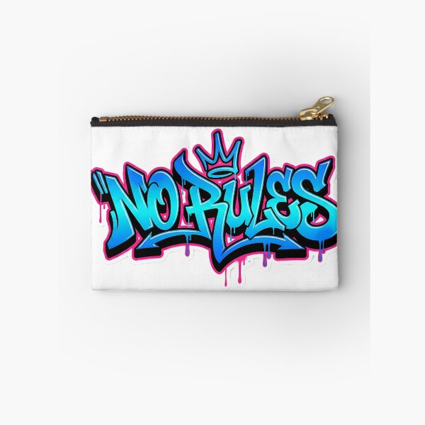 Item preview, Graffiti Tag NO RULES Wildstyle Street Art Aesthetic designed and sold by StickyGuys.