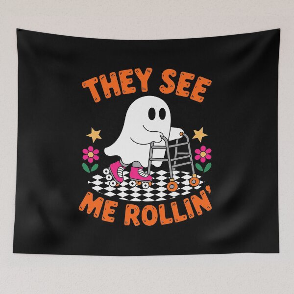 Item preview, Physical Therapy Halloween They See Me Rolling Spooky PT PTA designed and sold by joedavila.