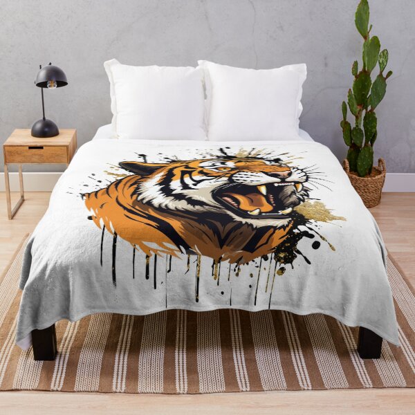 Item preview, Roaring Tiger Head designed and sold by yuki-hana.