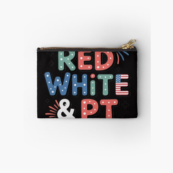 Item preview, Physical Therapy 4th of July Red White PT PTA designed and sold by jewellmeyers.