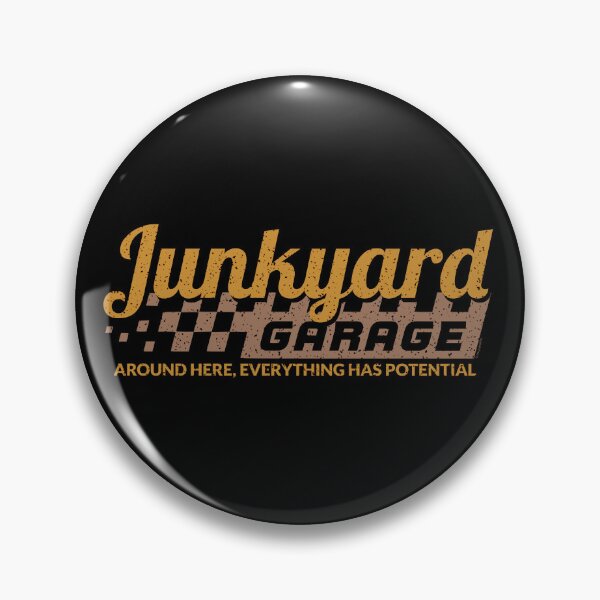 Item preview, Junkyard Garage - Everything Has Potential designed and sold by Automotive Art by Greg.