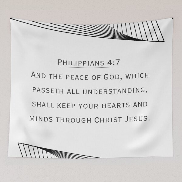 Item preview, Philippians 4:7 designed and sold by Undonemadenew.