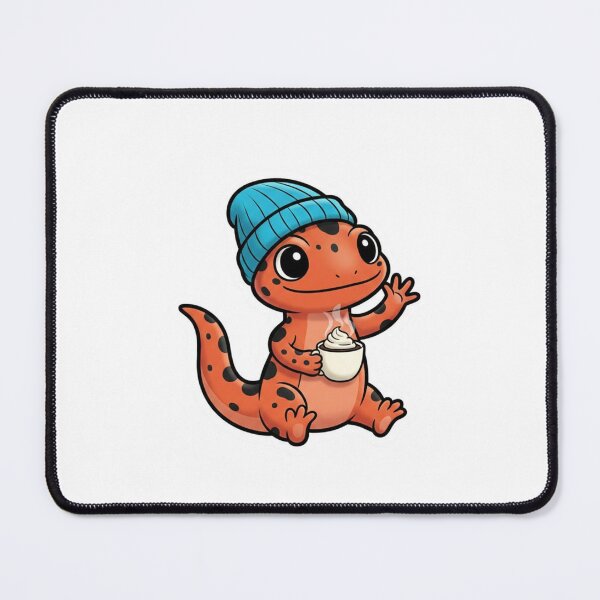 Item preview, Beanie Salamander with Coffee designed and sold by Combat Skies.