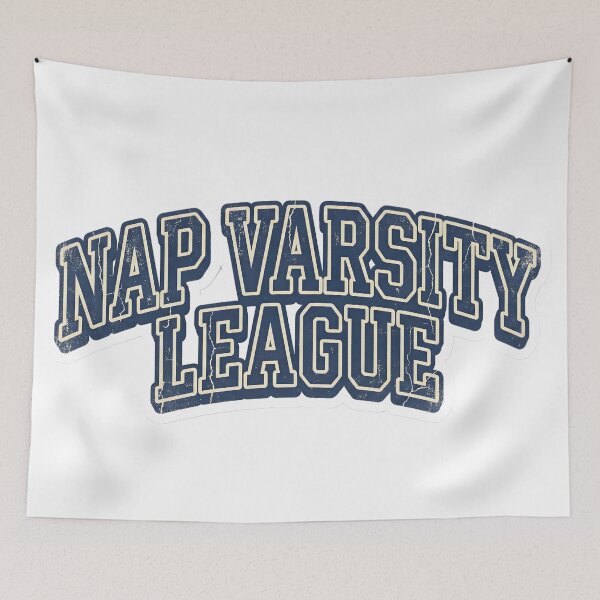 Item preview, Vintage Collegiate NAP VARSITY LEAGUE Distressed Typography Aesthetic designed and sold by StickyGuys.