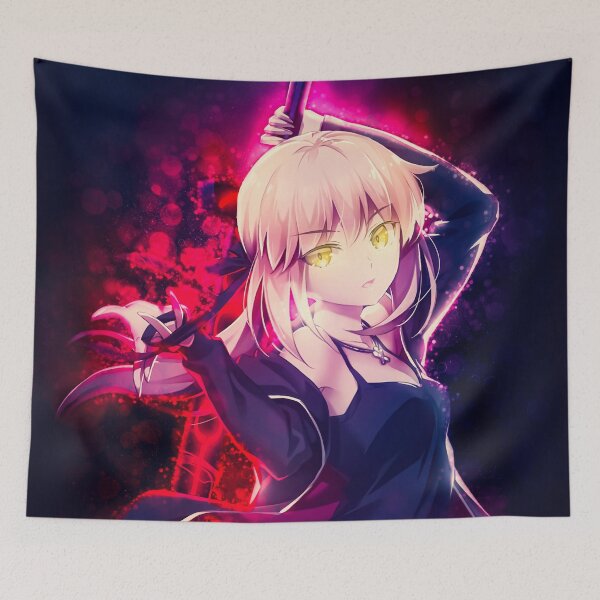 Item preview, Saber Dark Power And Grace From Fate Stay Night Anime Girl designed and sold by thedarvills.