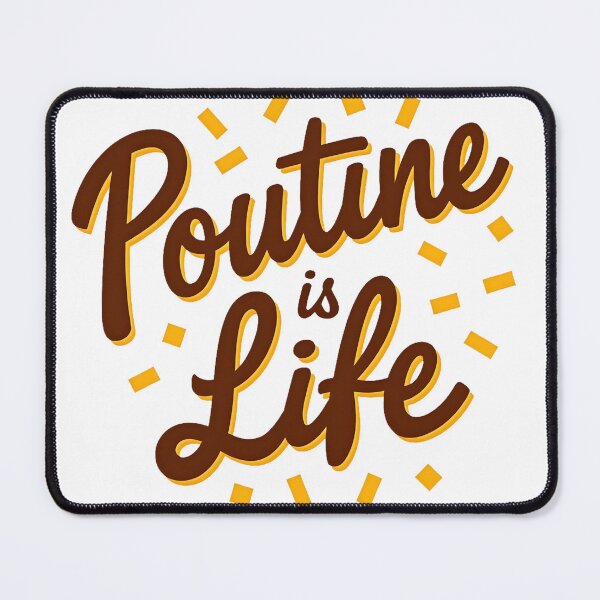 Item preview, Poutine Is Life designed and sold by DigitalParadise.