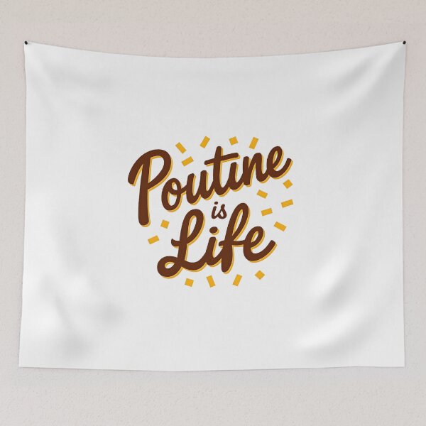 Item preview, Poutine Is Life designed and sold by DigitalParadise.