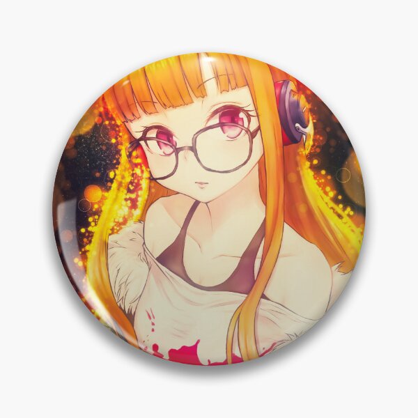 Item preview, Futaba Sakura Persona 5 Anime Girl Glowing Cyber Aura designed and sold by thedarvills.