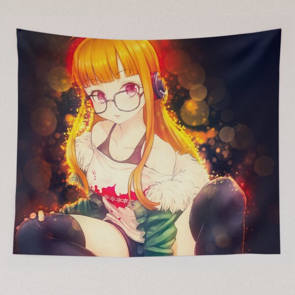 Item preview, Futaba Sakura Persona 5 Anime Girl Glowing Cyber Aura designed and sold by thedarvills.